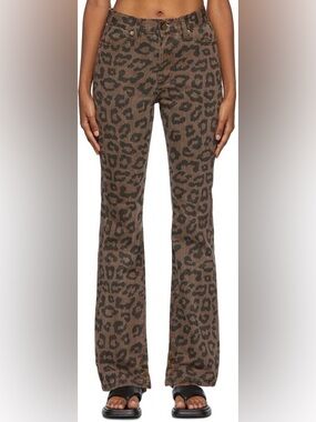 Leopard Print Skinny Pants